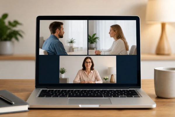 Image of online shuttle mediation Oldham